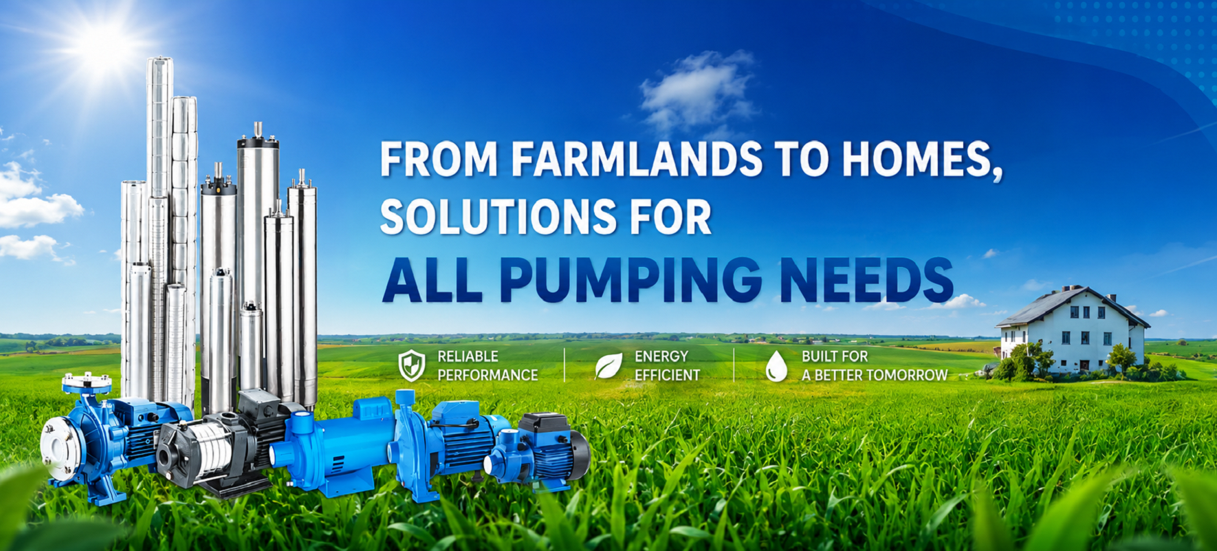 Agriculture Pump - Banner 2